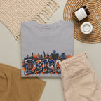 Detroit skyline graffiti T-Shirt | city skyline tee, urban street art