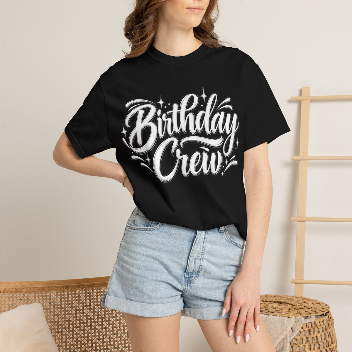 Birthday Crew Graphic T-Shirt