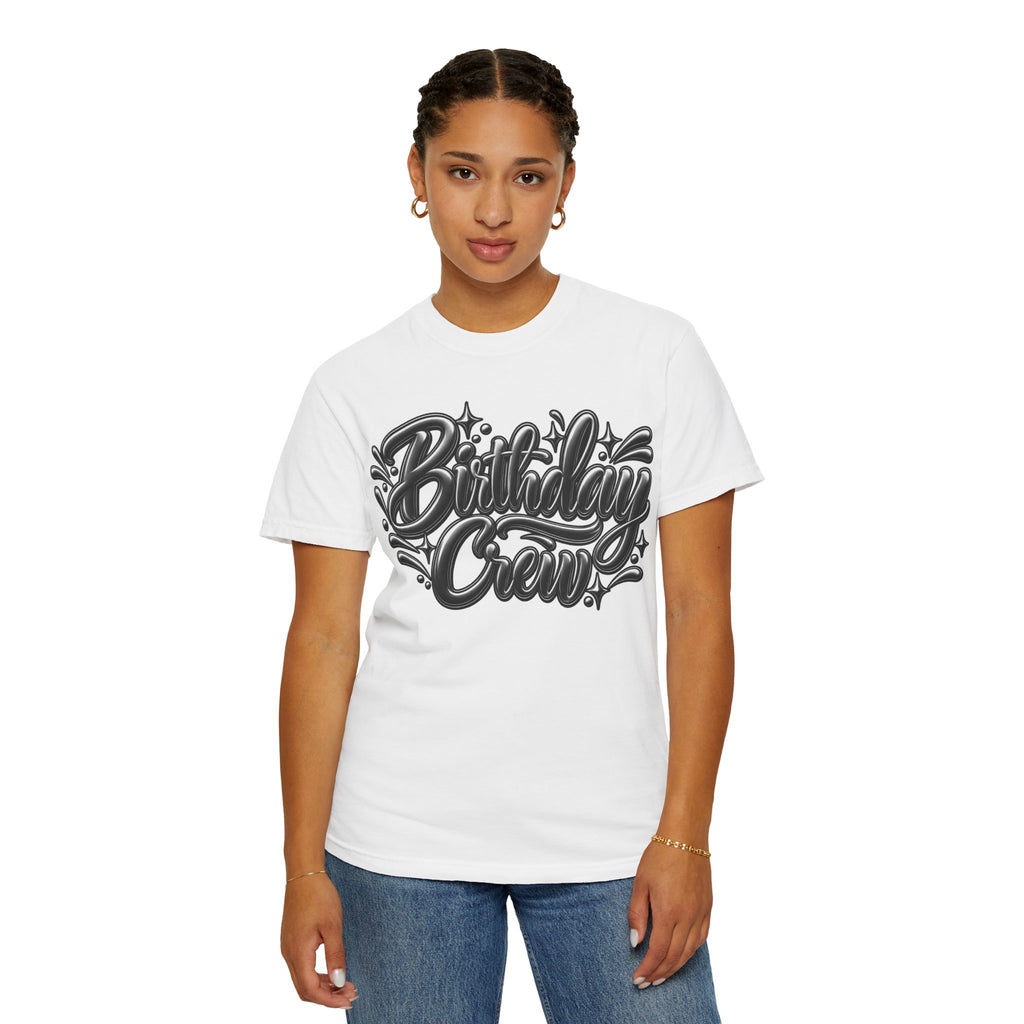 Birthday Crew Graphic T-Shirt