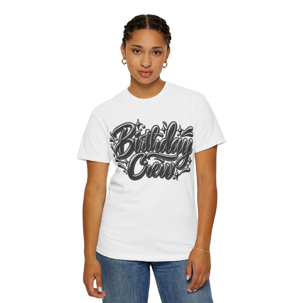 Birthday Crew Graphic T-Shirt