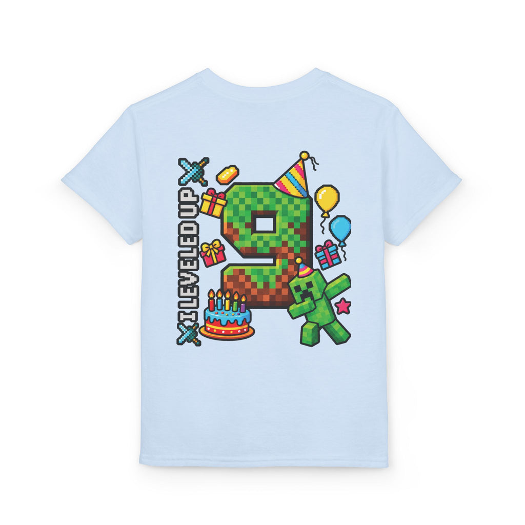 Minecraft Birthday Youth T-Shirt – “Bruh, It’s My Birthday” Gamer Party Tee