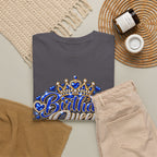 Birthday Blue Queen Crown Graphic Tee