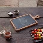 Christian Scripture Engraved Charcuterie Board | Cheese Set