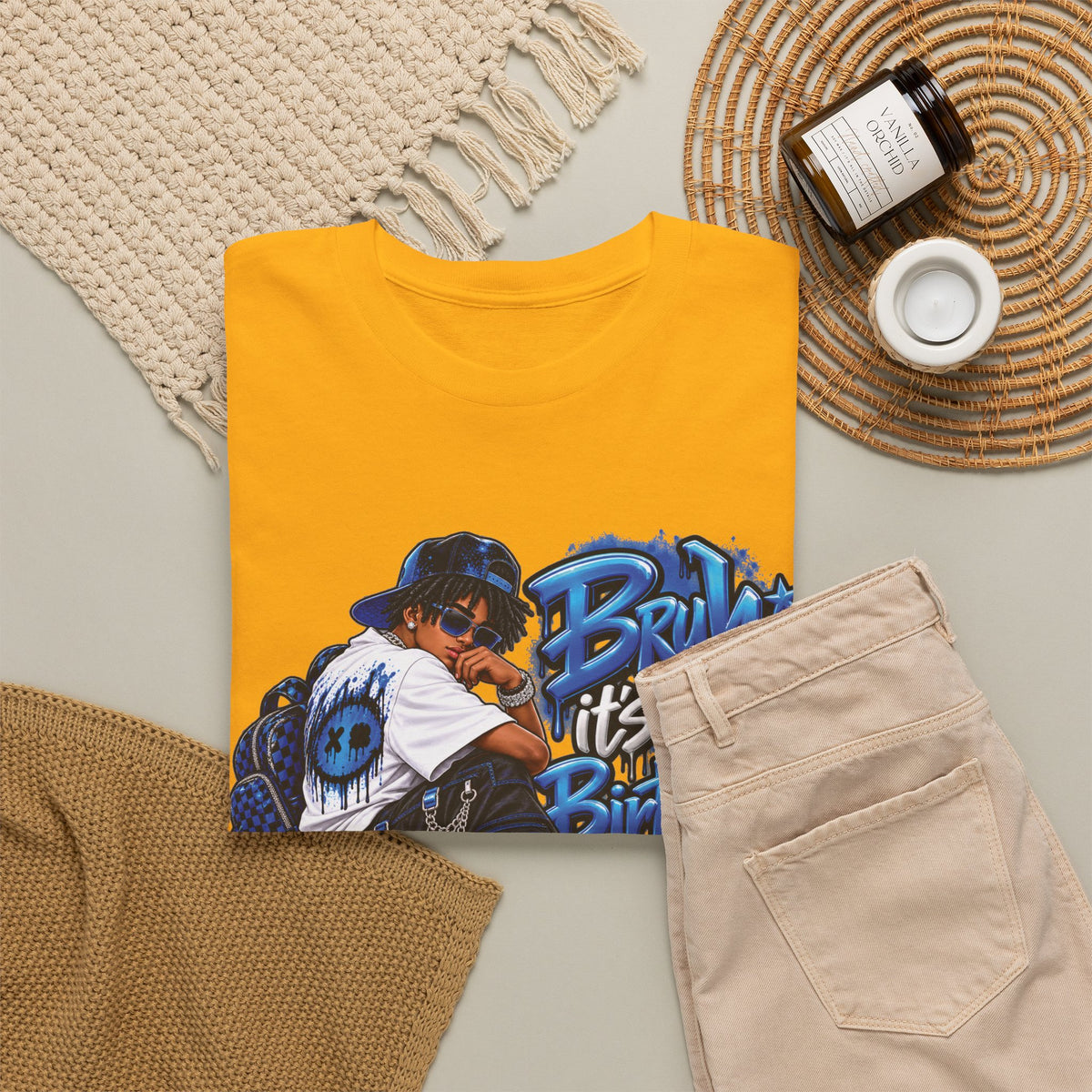 Bruh It’s My Birthday Graphic T-Shirt