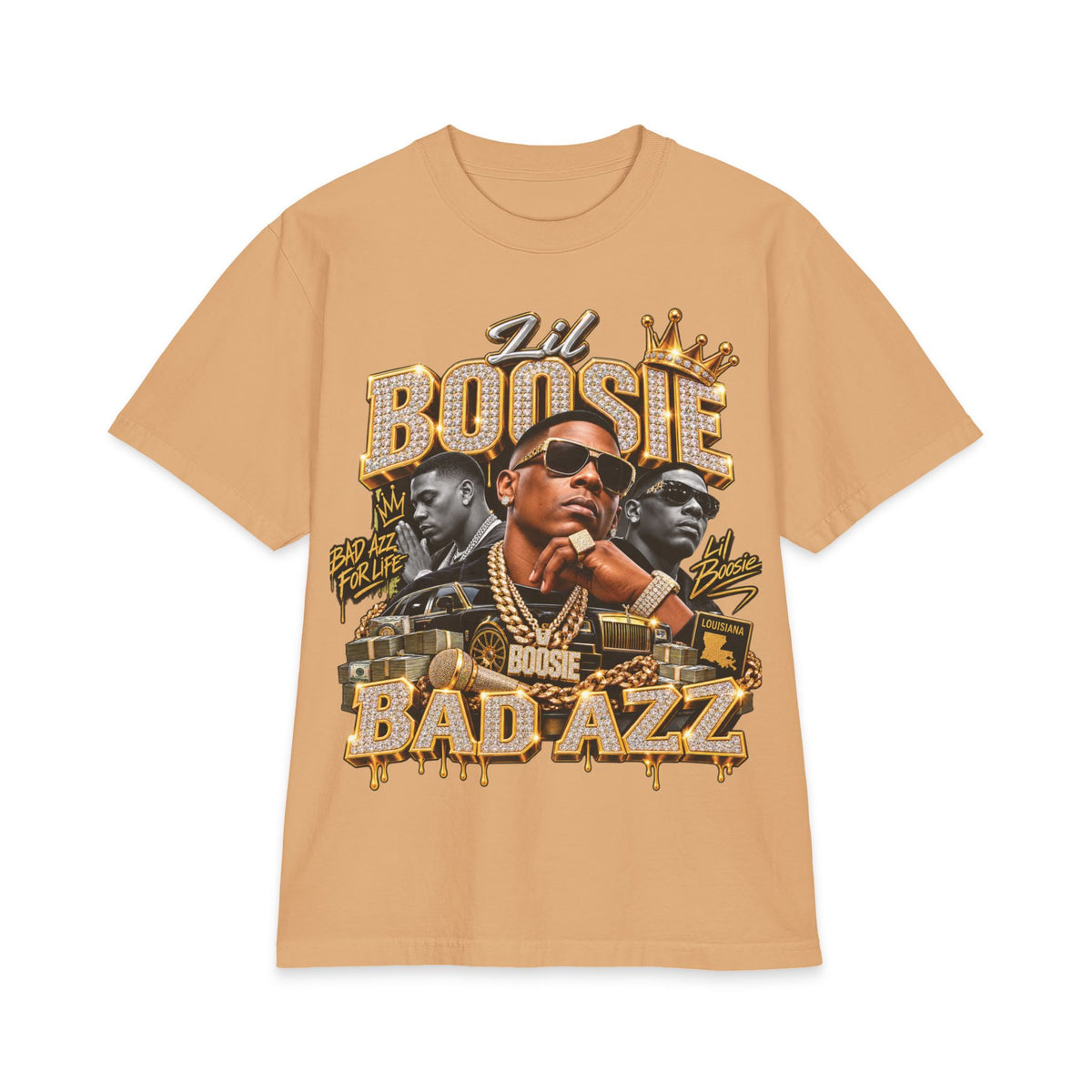 Bad Azz Rap Portrait T-Shirt | Hip Hop Graphic Tee