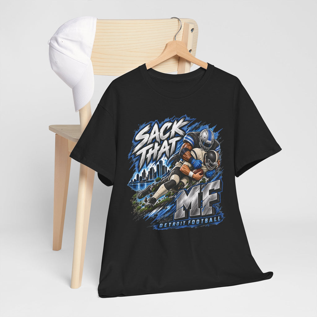 Sack That MF Lions football Graphic T-Shirt