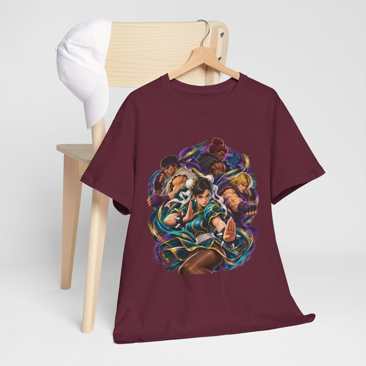 Street Fighter Characters Graphic T-Shirt