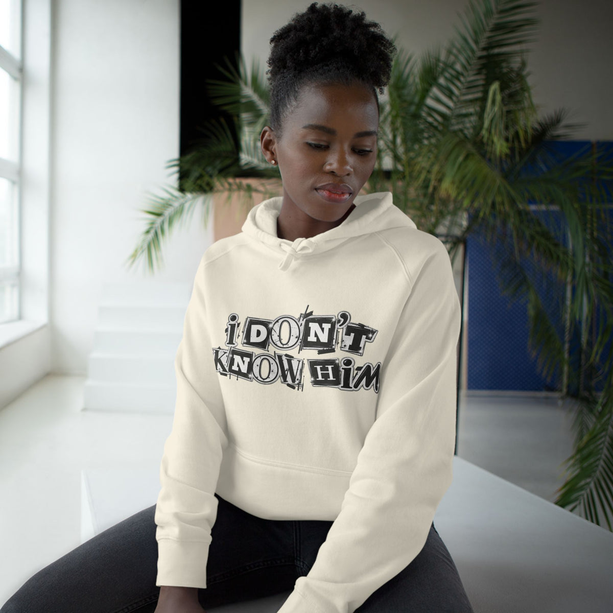 I Don’t Know Him Couples Graphic Hoodie