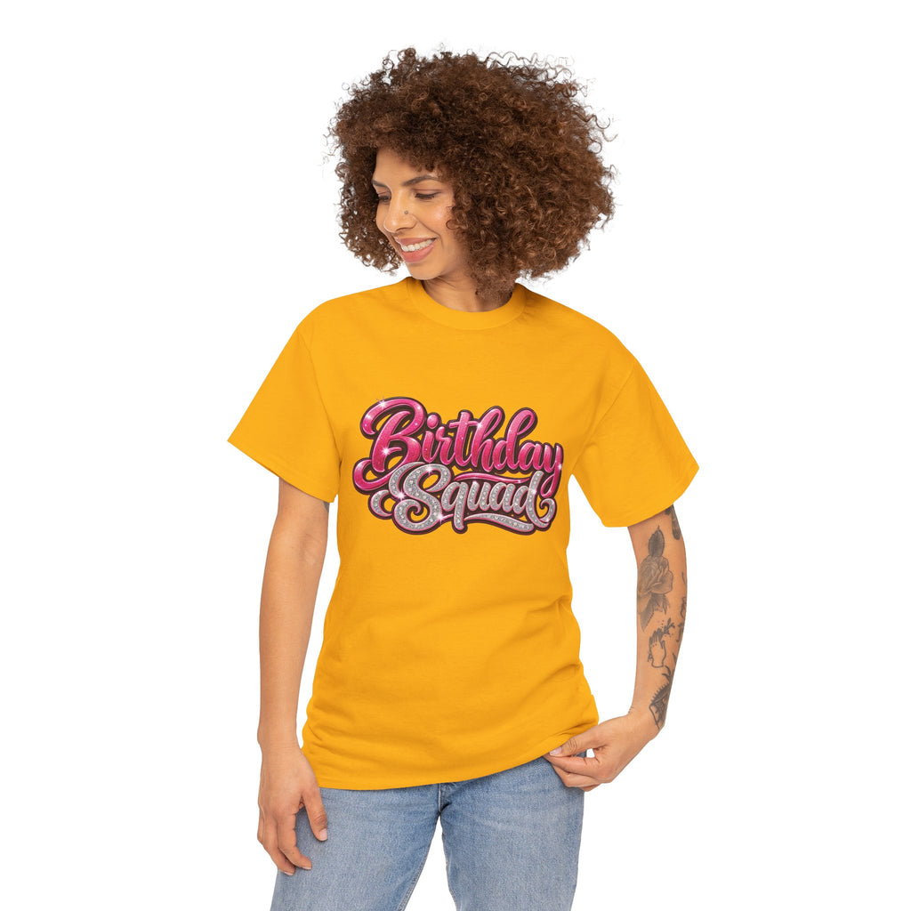 Birthday Squad Graphic T-Shirt