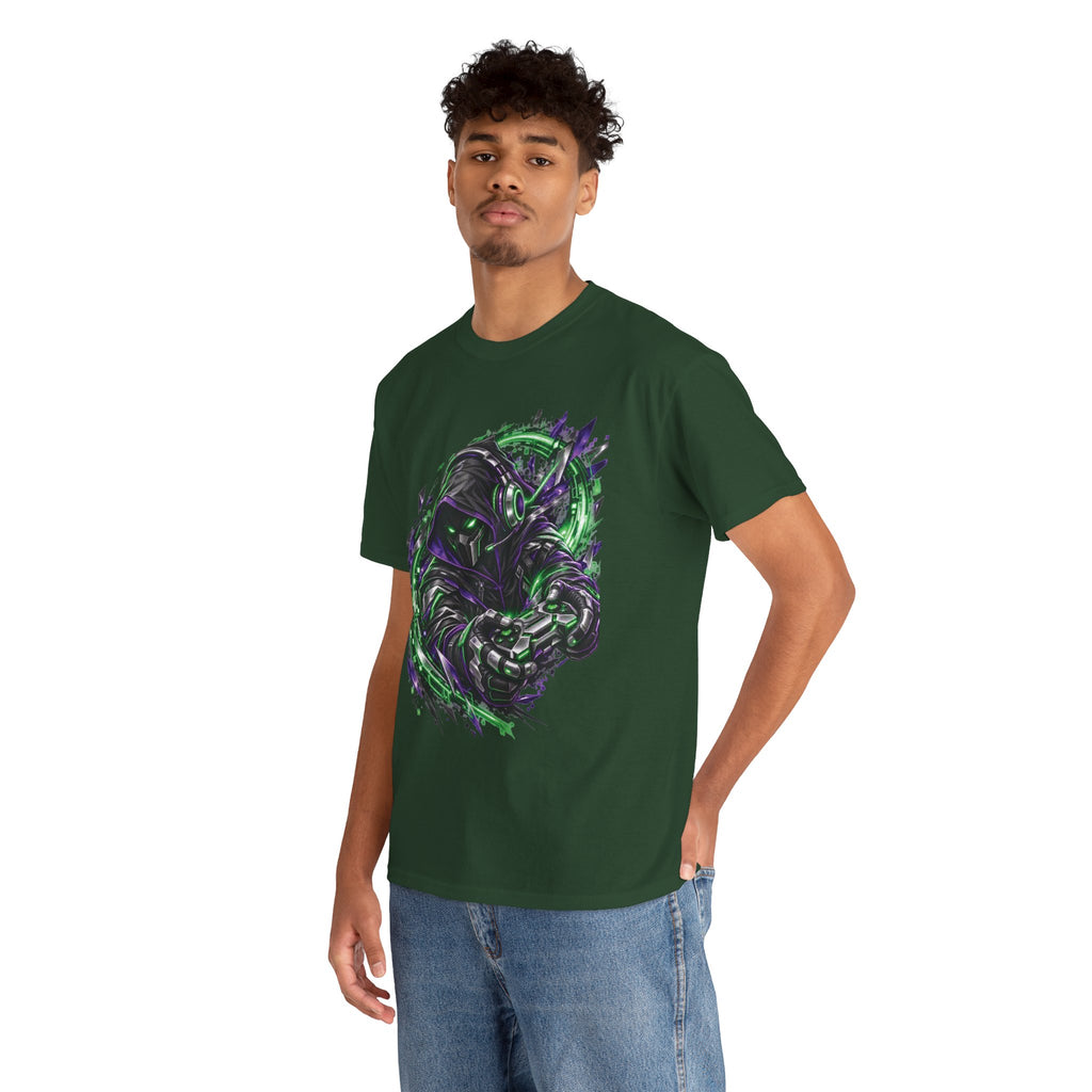 Dark Fantasy Samurai Warrior Video Game T-Shirt