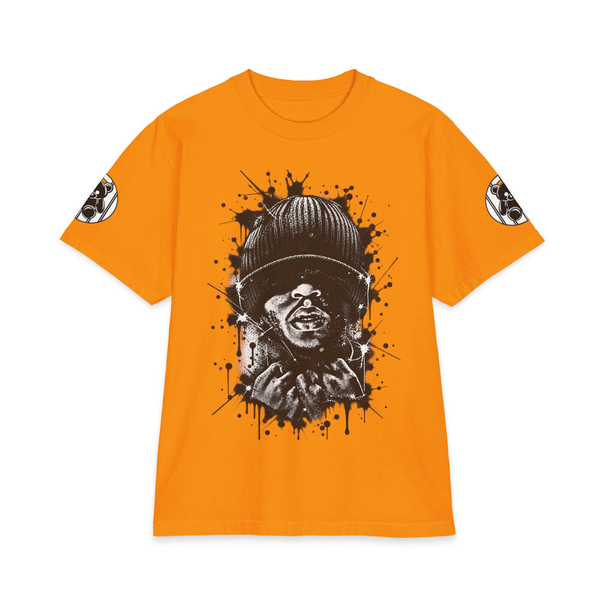 10 Years of 6lack Tour graphic T-Shirt | 6LACK portrait splash design