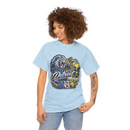 Detroit Michigan Lion Cityscape Graphic T-Shirt