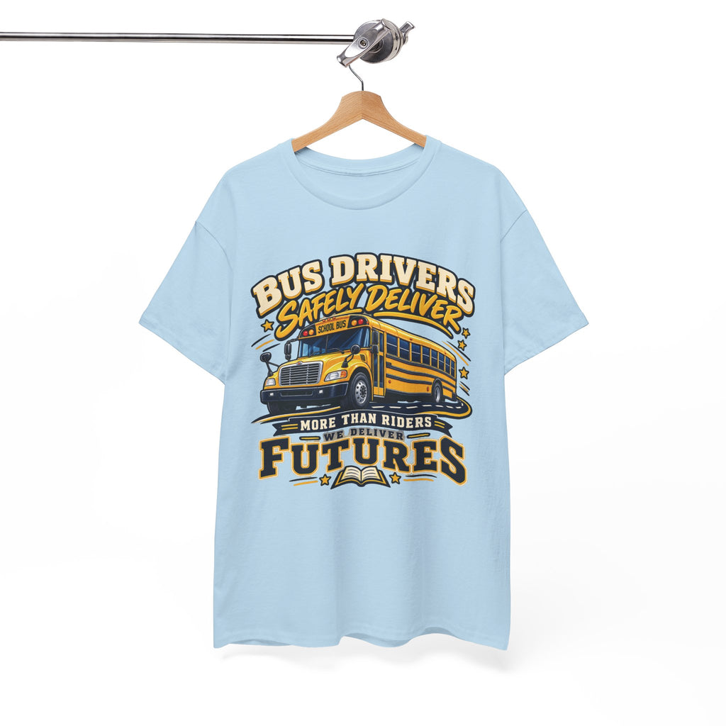 Bus Drivers Safely Deliver Futures Graphic T-Shirt