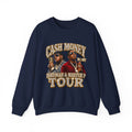 Cash Money Tour Crewneck Sweatshirt | Retro Hip Hop Graphic