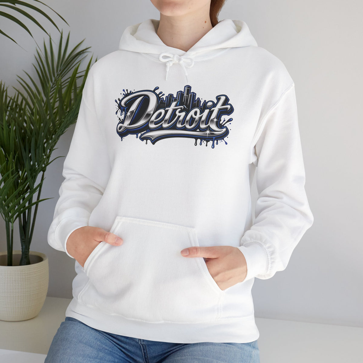 Detroit 313 City Pride Hoodie