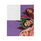 Zombies Characters Blanket | Velveteen Microfiber Blanket