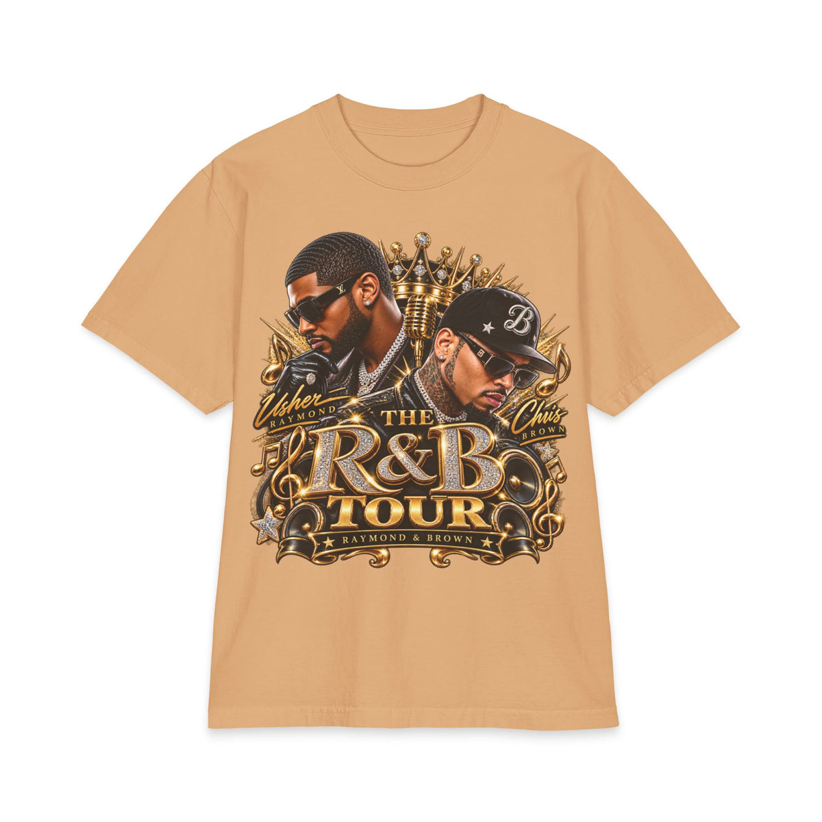 R&B Tour Graphic Tee | Concert Vintage Portrait Design