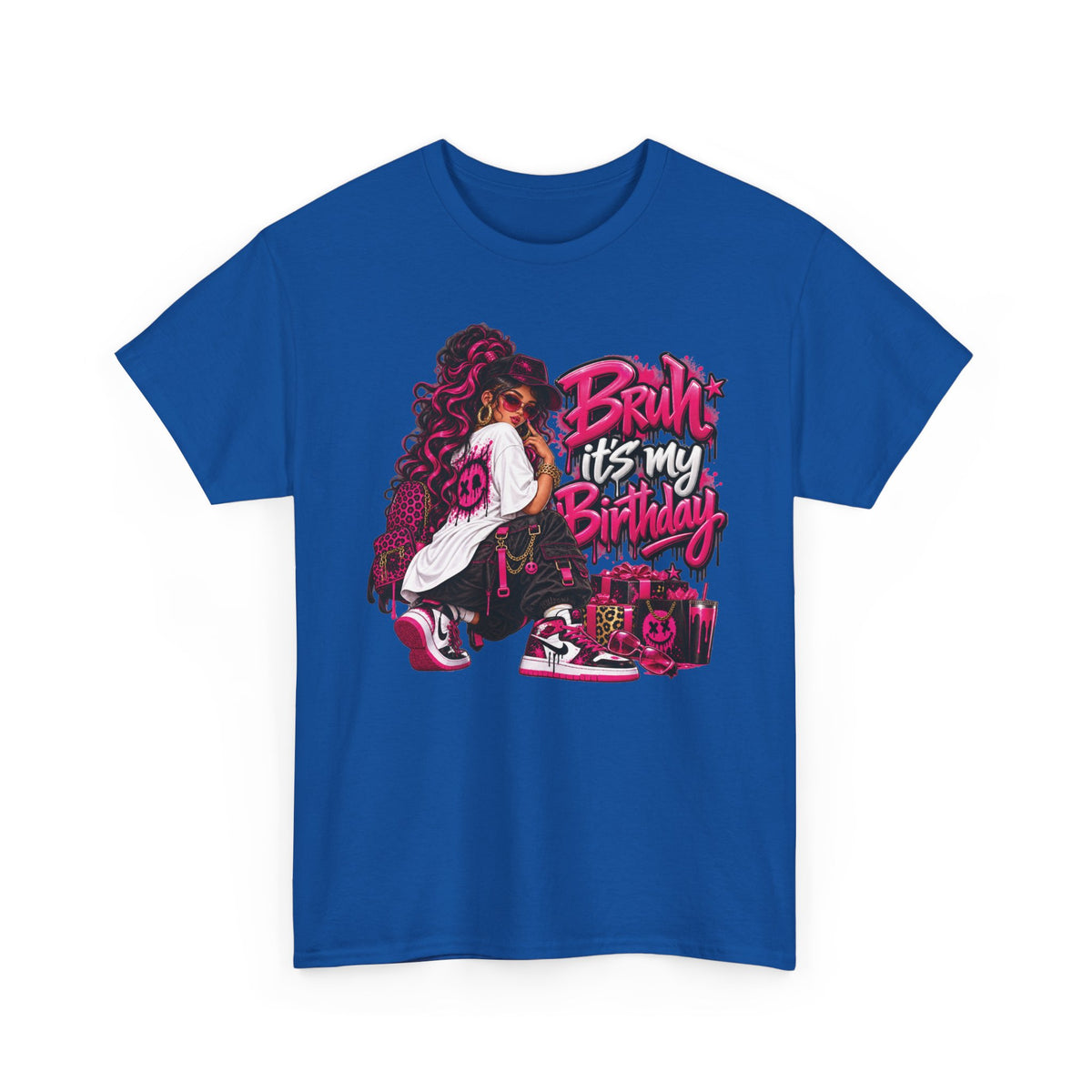“Bruh, It’s My Birthday” Birthday Graphic T-Shirt