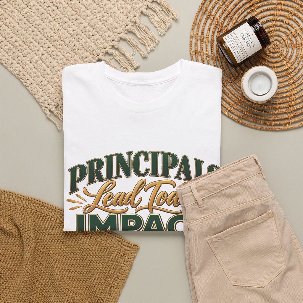 Principals Lead Today, Impact Tomorrow Inspirational T-Shirt