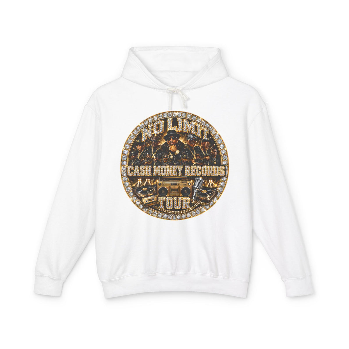 No Limits Cash Money Records Tour Hoodie | Vintage Band Logo