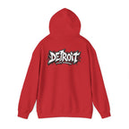 Detroit Graffiti Lion Hoodie | Colorful Street Art Pullover