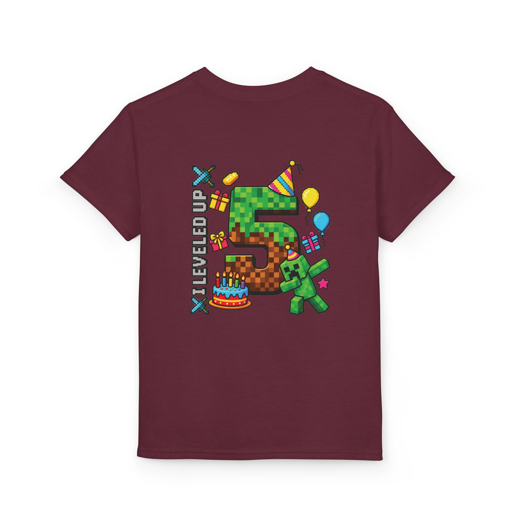 Bruh It’s My Birthday Minecraft Youth T-Shirt