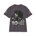 10 Years of 6lack Tour graphic T-Shirt | Number 6 back design