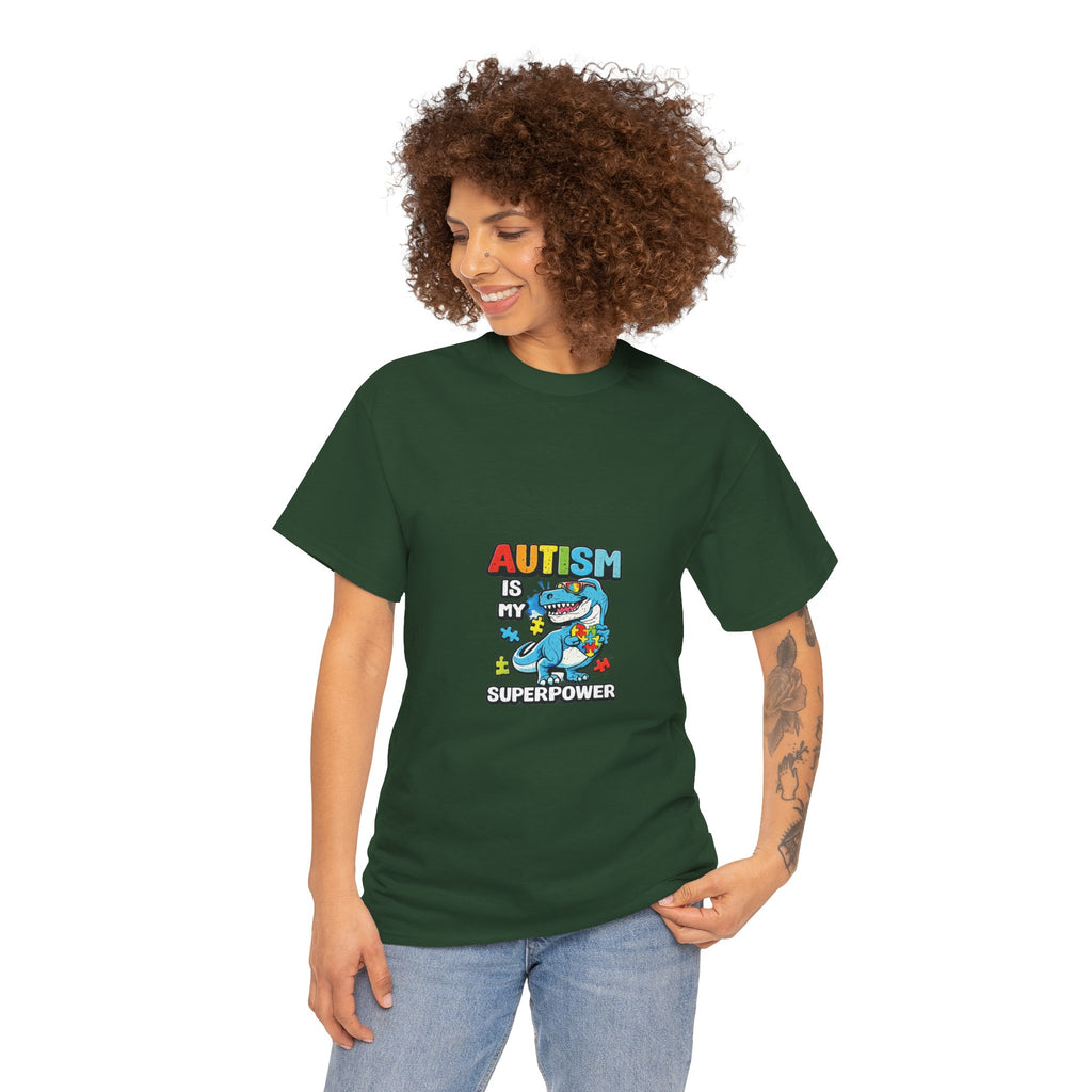 Autism Is My Superpower T-Shirt | Cute Shark Graphic Tee