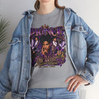Purple Crown PrincePortrait Tee | Vintage Music Artist Graphic T-Shirt