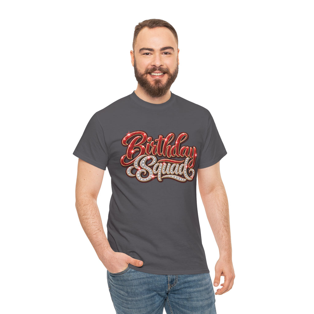 Birthday Squad Graphic T-Shirt