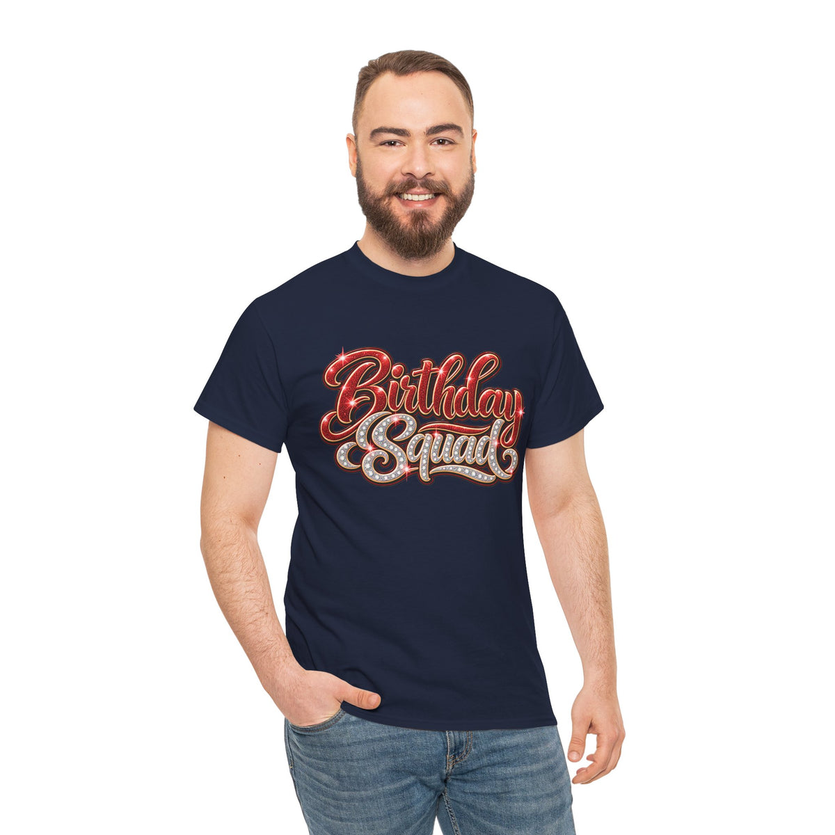 Birthday Squad Graphic T-Shirt