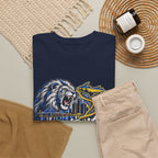 Detroit Michigan Lion Cityscape Graphic T-Shirt