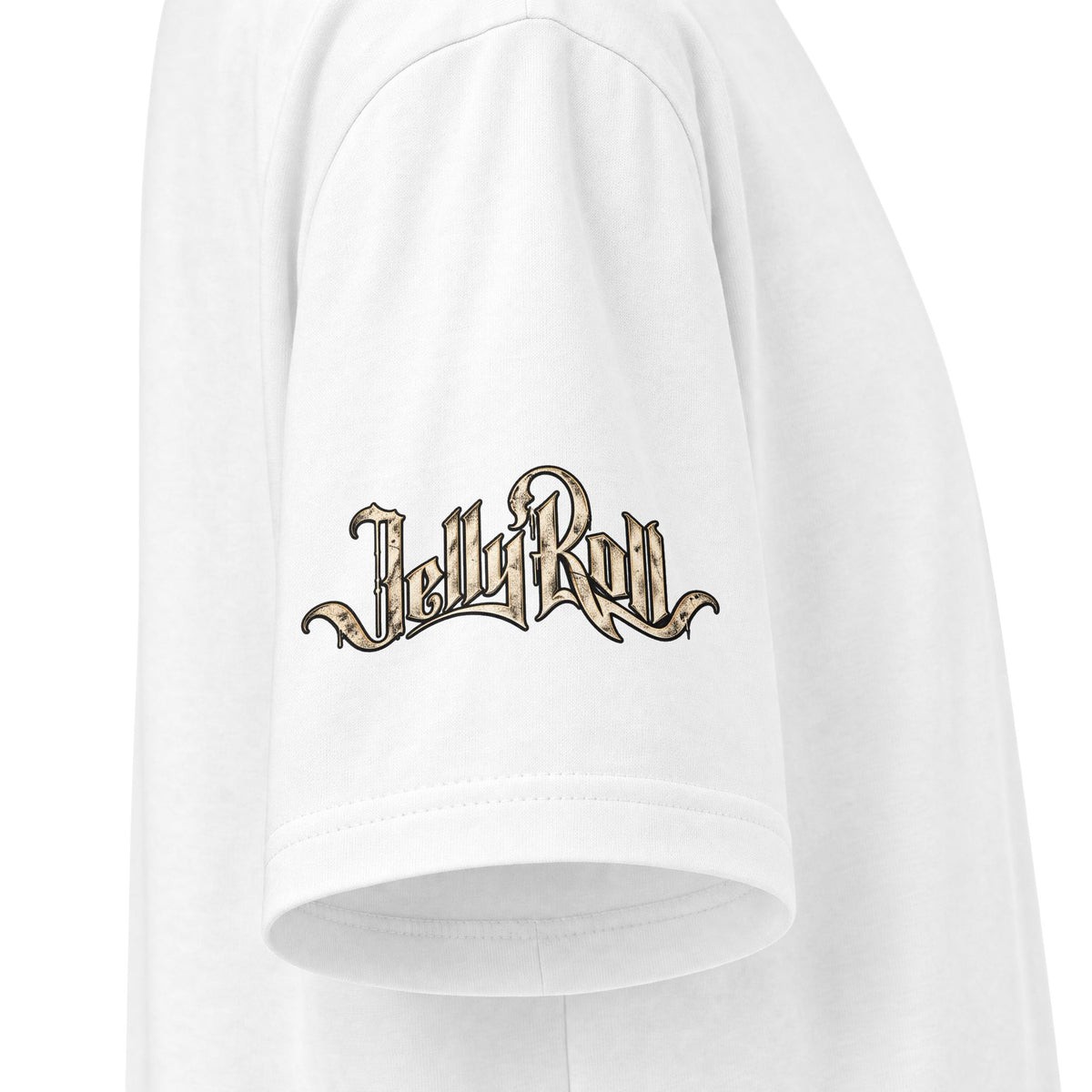 Jelly Roll portrait graphic T-Shirt | rapper collage tee
