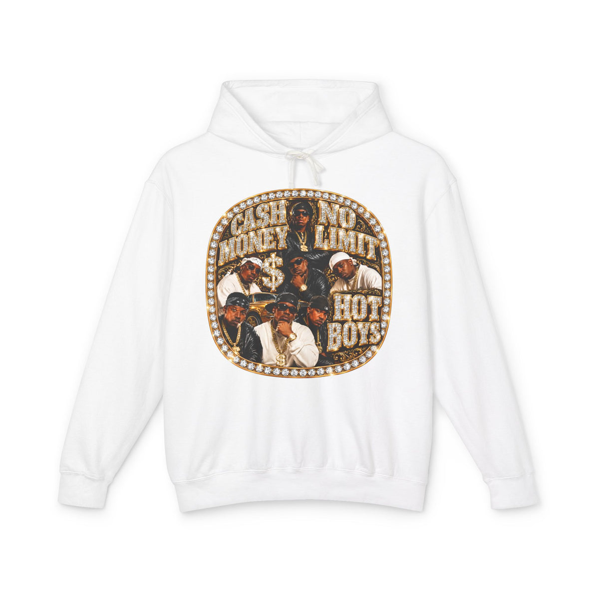 Cash Money Millionaires collage Hoodie | Hot Boys rap graphic sweatshirt