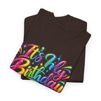 It’s My Birthday Colorful Celebration T-Shirt