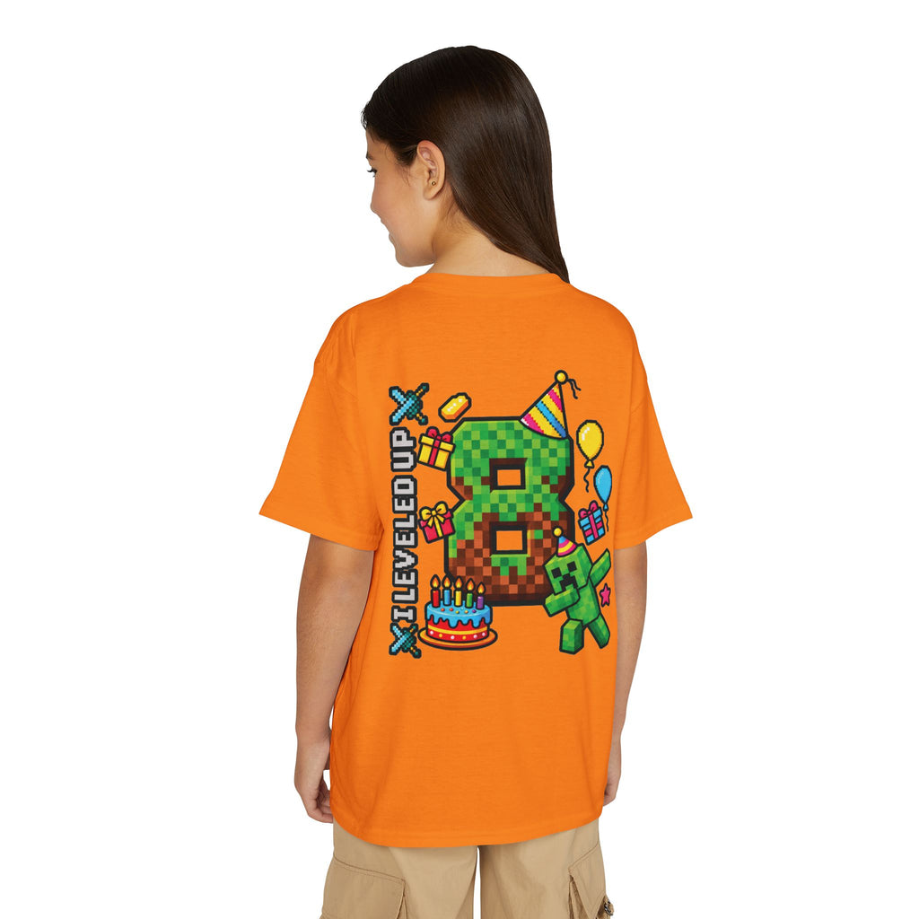 Bruh It’s My Birthday Minecraft-Inspired Youth T-Shirt