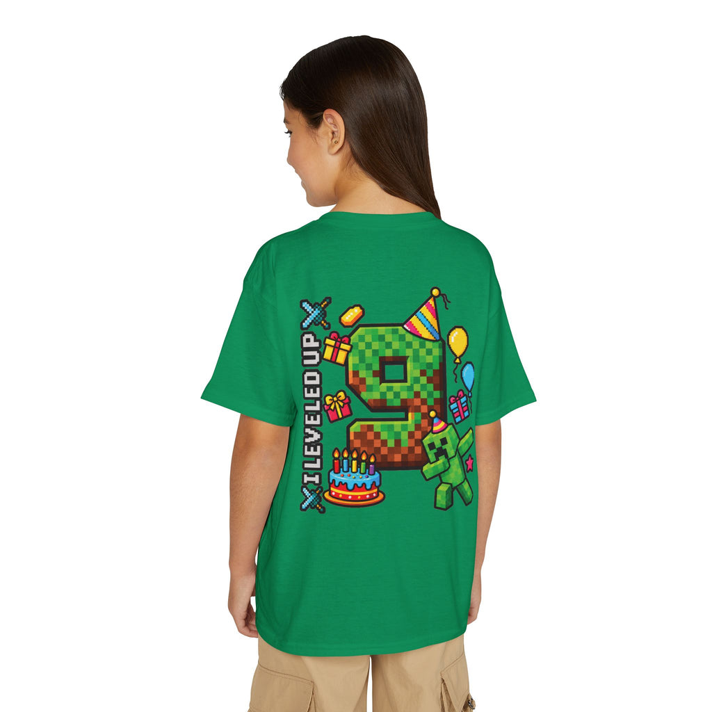 Minecraft Birthday Youth T-Shirt – “Bruh, It’s My Birthday” Gamer Party Tee