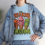 I'm Freaking Melting Halloween Tee | Melting Pumpkin Skull Frankenstein Ice Cream
