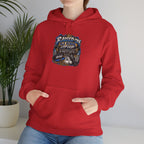 Raised On hip hop Hoodie | Vintage Guitar Skull Band Design