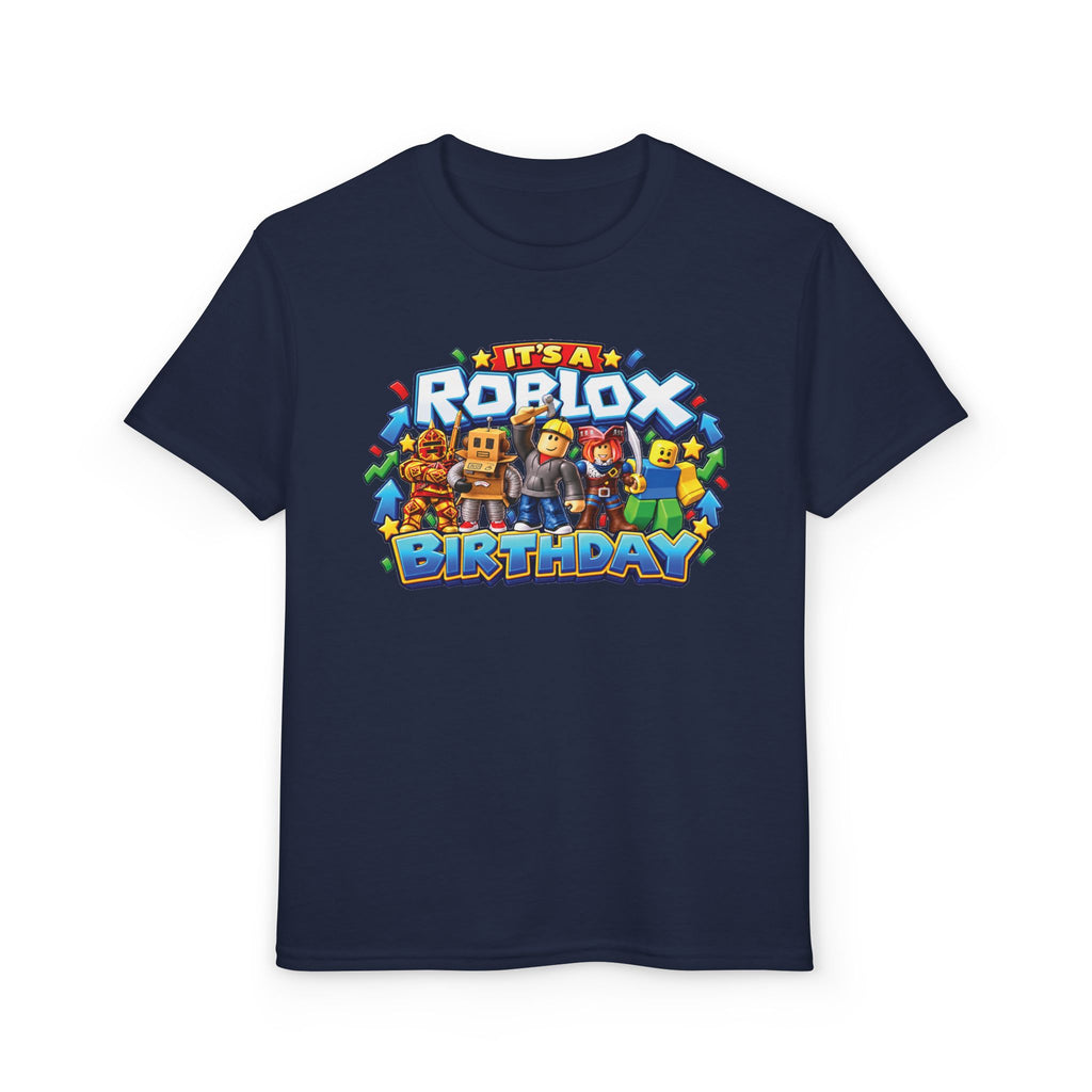 Roblox Birthday Leveling Up to 10 Youth T-Shirt