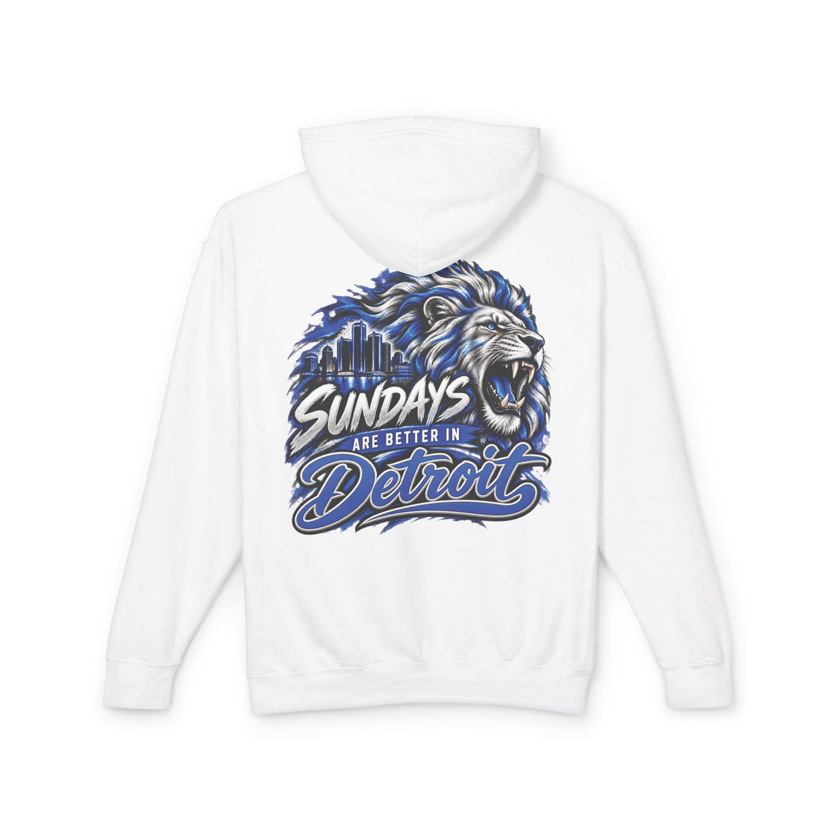 Detroit Motor City Grit Sundays Hoodie