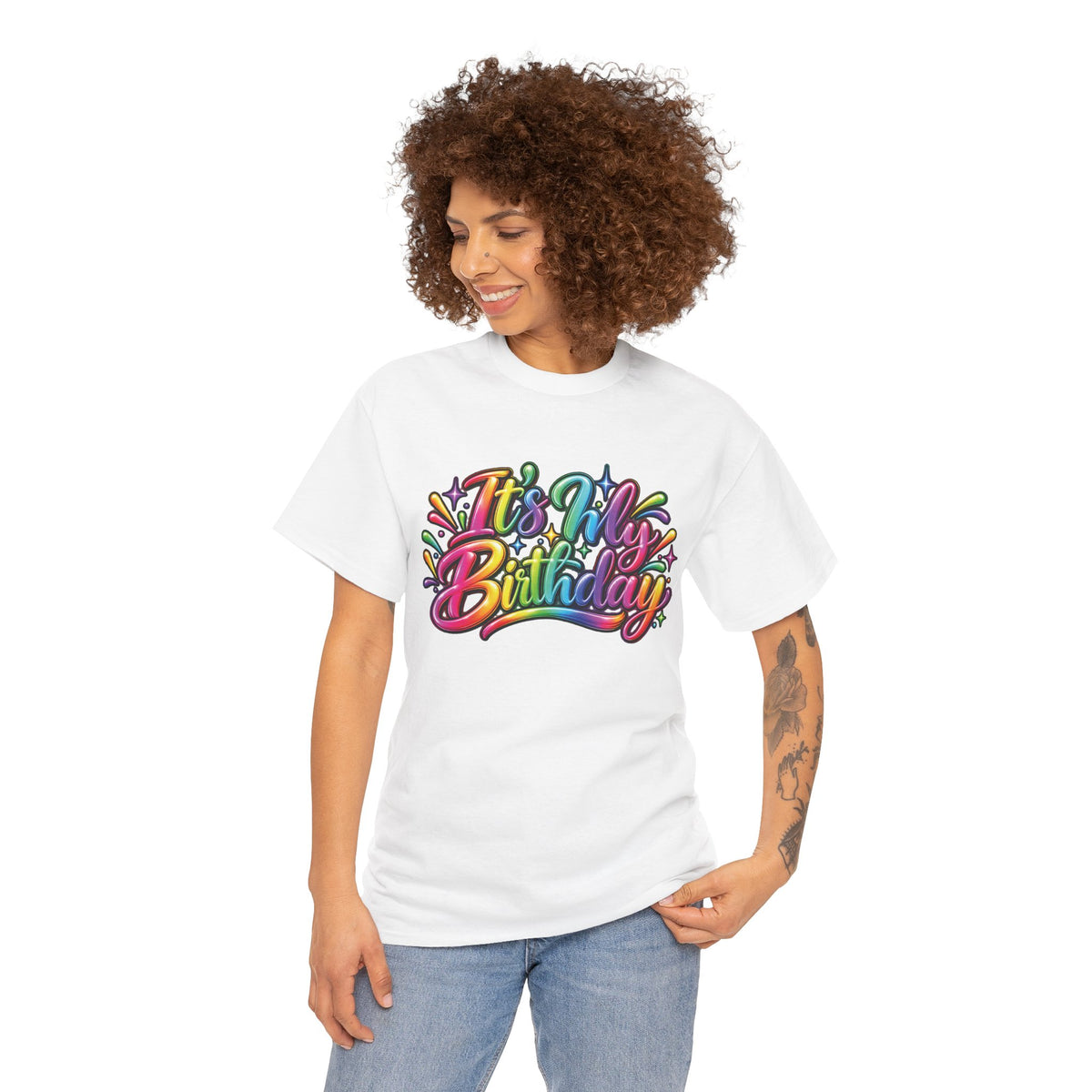 It’s My Birthday Colorful Celebration T-Shirt