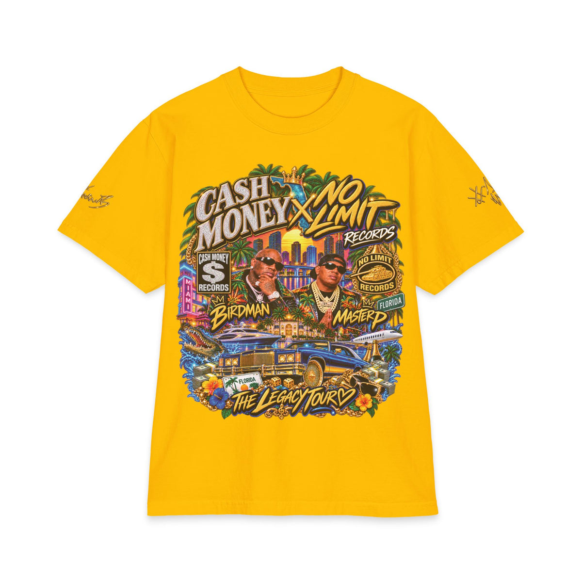 No Limit Cash Money Tour Shirt | Rap Crew Vintage Concert Tee