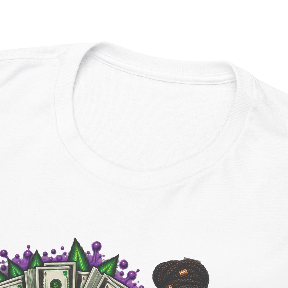 Spend Dat sh*t Tee | Graffiti Money Design, Purple Streetwear