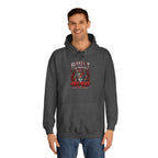 Built to Protect her Peace Couples College Hoodie