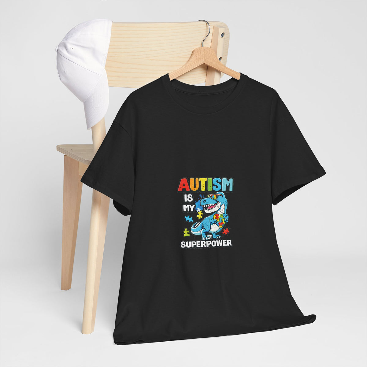 Autism Is My Superpower T-Shirt | Cute Shark Graphic Tee
