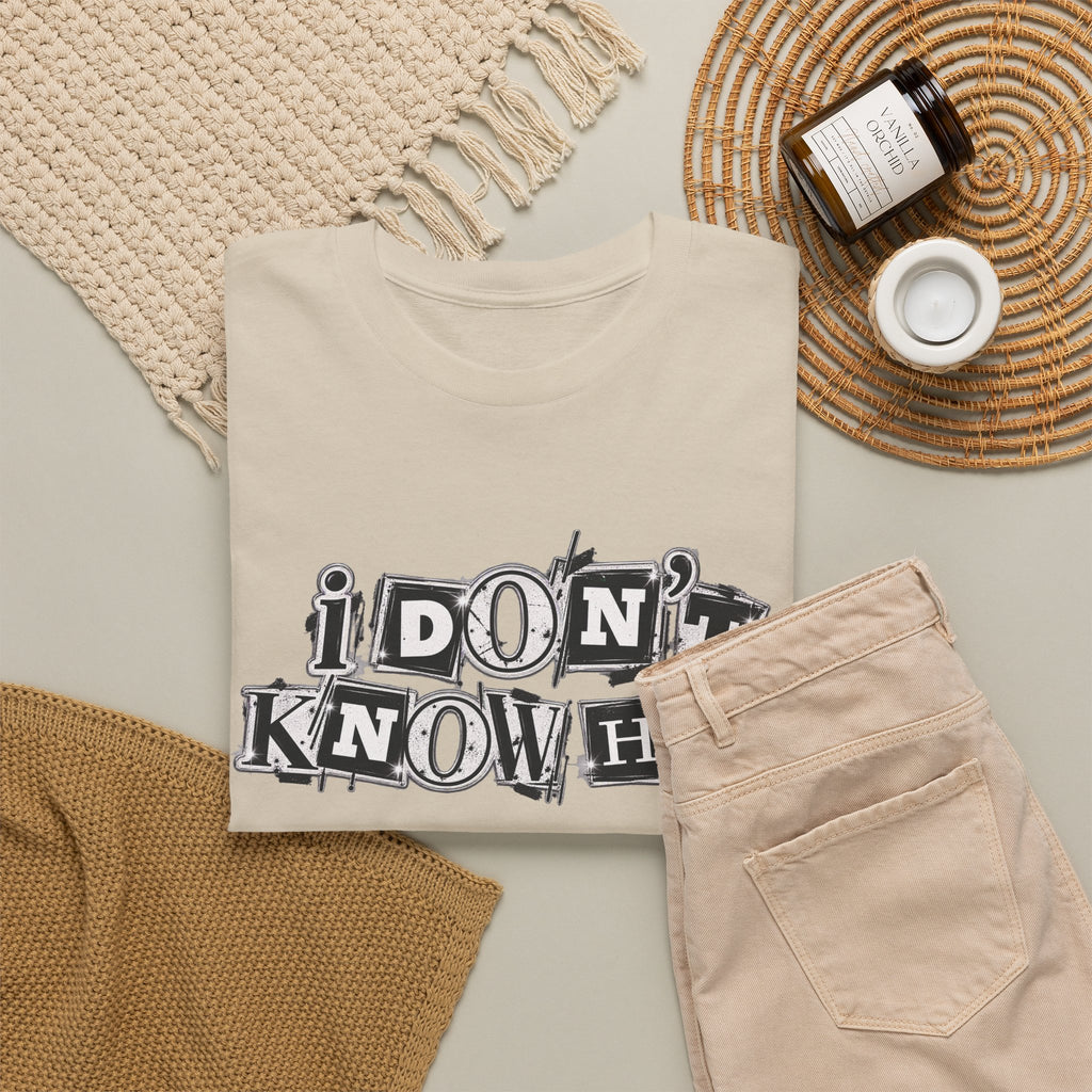 I Don’t Know Him Couples Statement T-Shirt