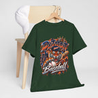Detroit Tigers Tiger Baseball Tee | Vintage Mascot Detroit Baseball Shirt