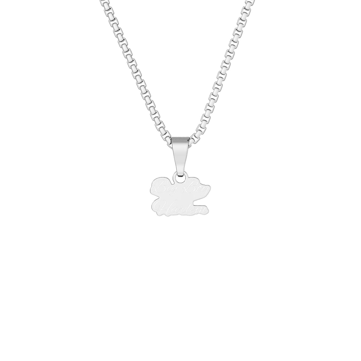 Custom cut photo pendant | Personalized photo necklace