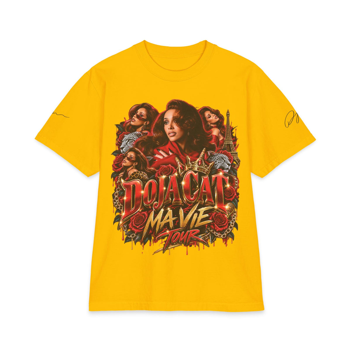 Doja Ma Vie Tour T-Shirt | Concert Band Tee, 2024 Tour Dates